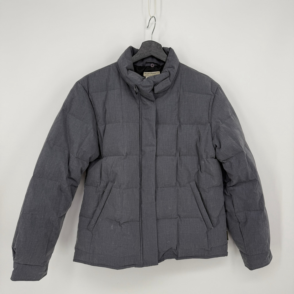 Royal Robbins Puffer Jacket down filled Gray Women size S